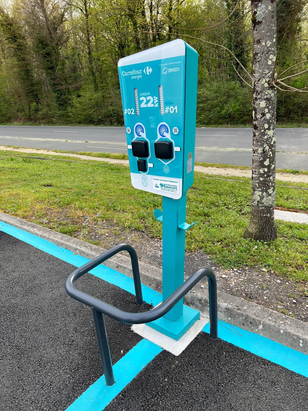 Borne de recharge pour véhicule électrique